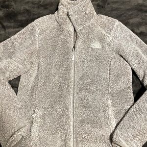 The North Face gray fleece